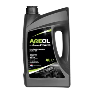 AREOL 5W30AR008 Масло моторное синт. ECO Protect Z 5W30 4л ACEA C3,API SN, Mercedes 229.51229.52,VW 505.00505.01