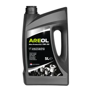 AREOL 5W30AR014 Масло моторное синт. Max Protect LL 5W30 5л ACEA A3B4, API SNCF, Mercedes 229.3226.5