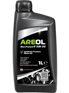 AREOL 5W30AR015 Масло моторное синт. Max Protect F 5W30 1л ACEA A5B5, API SLCF, Ford WSS-M2C913-D