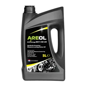 AREOL 5W30AR074 Моторное масло ECO Energy DX1 5W30 5л син.API SQ RC, ILSAC GF-7A, Dexos1 Gen 3