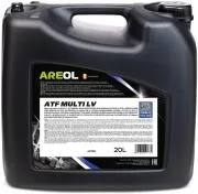 AREOL AR166 Масло трансмиссионное ATF MULTI LV 20л для АКПП синт.желт.,ан.Febi 34608 GM Dexron VI, BMW M-1375.4