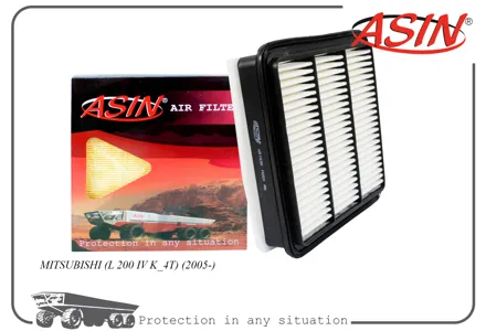 ASIN ASINFA2324 Воздушный фильтр Mitsubishi L200 IV (05-), Pajero Sport II (08-)