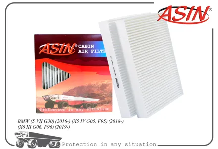 ASIN ASINFC2859 Фильтр салона (2шт)