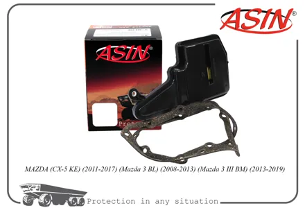 ASIN ASINHD238 Фильтр АКПП Mazda 3 2 0 2013- CX-5 2 5 2015- 3 1 5 2014- 6 2 0 2012- CX-5 2 0 2011- 6 2 5 2012-