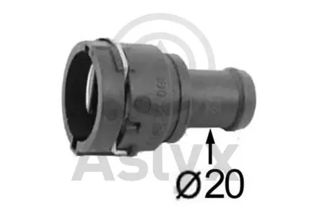 ASLYX AS502222 Фланец охлаждающей жидкости Audi -a1