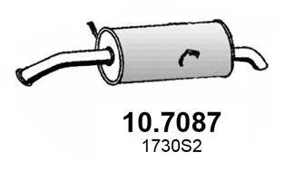 ASSO 107087 Глушитель основной