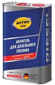 ASTROHIM AC125 Антигель дизельного топлива 4л на 2000-4000л ASTROHIM