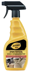 ASTROHIM AC855 Очиститель кожи с кондиционером, спрей (500мл)