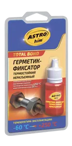 ASTROHIM AC9012 Фиксатор резьбы сильной фиксации красный (-60С+250С) 6мл ASTROHIM