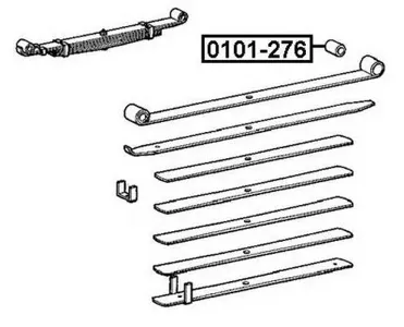 ASVA 0101276 Рычаг подвески