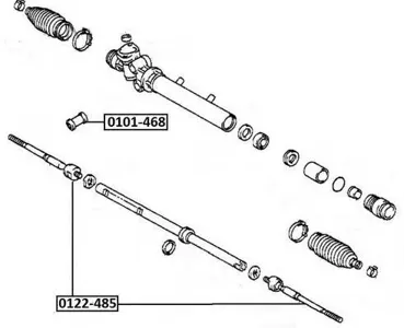 ASVA 0101468 Рычаг подвески