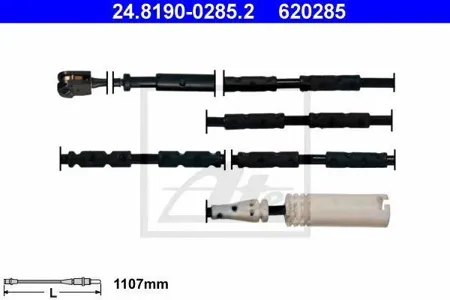 ATE 24819002852 Датчик износа тормозных колодок BMW 1 (E81) 116 d [200811-201209], BMW 1 (E81) 116 i [200811-201209],