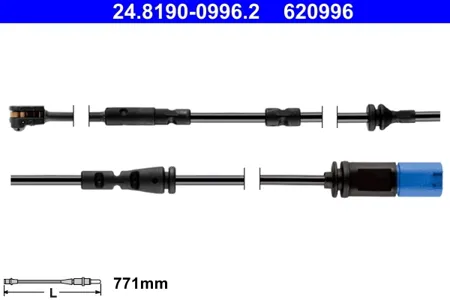 ATE 24819009962 Датчик износа тормозных колодок передний BMW G01G02