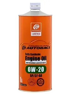 AUTOBACS A00032229 AUTOBACS Engine Oil 0W-20 SP/GF-6A Масло моторное синтетическое (1L)