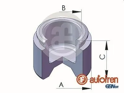 AUTOFREN D025356 Поршень суппорта Kia Sorento пер. (46x47mm)