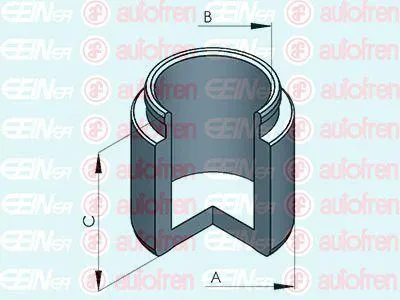 AUTOFREN D025359 Поршень суппорта Kia передн.
