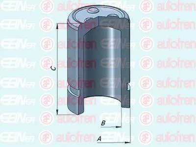 AUTOFREN D025384 поршень тормозного суппорта Mitsubishi Pajero Sport 98>