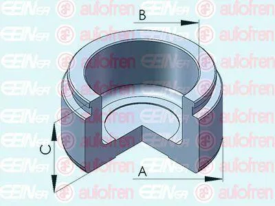 AUTOFREN D025439 Поршень суппорта передний d51 Toyota Land Cruiser 100200 08>, Lexus LX