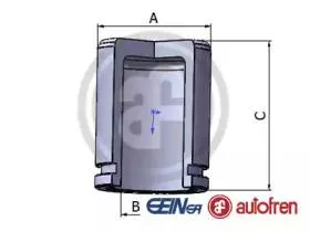 AUTOFREN D025650 Поршень суппорта Hyundai задн.