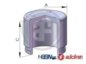 AUTOFREN D025692 Поршень суппорта Nissan Subaru передн.задн.