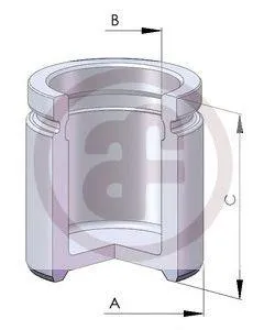 AUTOFREN D02570 Поршень суппорта VW BMW передн.