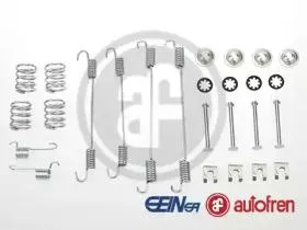 AUTOFREN D3979A Комплект монтажный задних барабанных тормозных колодок Nissan Almera Largus Renault Duster 11- Sandero 12- Logan II