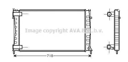 AVA CN2144 Радиатор охлаждения