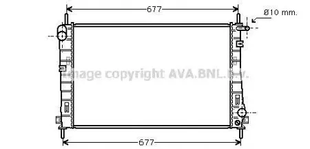 AVA FDA2336 Радиатор охлаждения