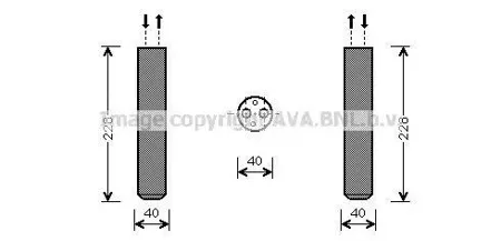 AVA MTD236 Осушитель