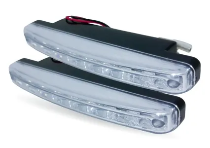 AVS 43477 Огни ходовые дневного света 12V 2.4W 8 светодиодов 2шт. AVS