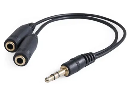 AVS A07161S  КАБЕЛЬ AVS АУДИО РАЗВЕТВИТЕЛЬ 3,5 JACK - 2 Х 3,5 JACK (АУДИО) AU-622