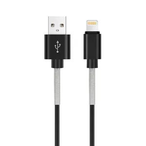 AVS A40285S кабель для iphone 5 1м USB 2.0, усиленный IP-561S пакет