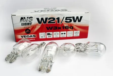 AVS A78175S Лампа 24V W21/5W W3x16q AVS
