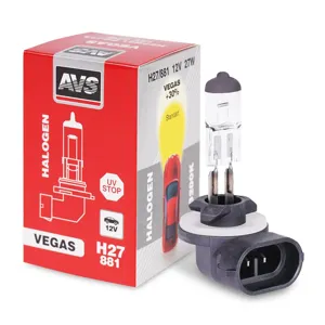 AVS A78216S Лампа (H272) 27W 12V цоколь под углом (881) Vegas 1шт.