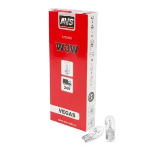 AVS A78332S Лампа 24V W3W W2.1x9.5d AVS