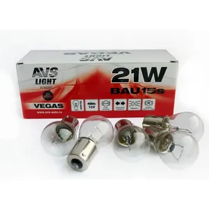 AVS A78338S Лампа 12V PY21W BAU15s