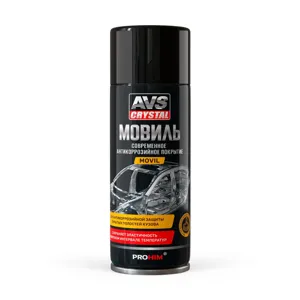 AVS A78389S Мовиль с преобразователем ржавчины аэрозоль 520мл AVS CRYSTAL