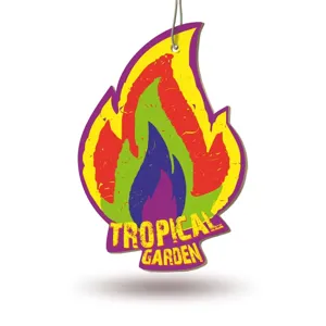 AVS A78546S ароматизатор fire fresh аром. tropical garden/ тропический сад бумажные