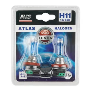 AVS A78565S Лампа галогенная H11 12v 55w (PGJ19-2).1 шт.