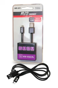 AVS A78606S кабель micro USB, 1м, блистер