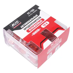 AVS A80966S Предохранитель 10А флажковый MINI (1шт.) AVS