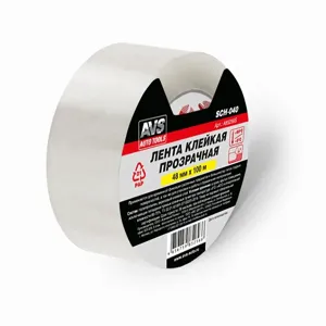 AVS A85256S лента клейкая прозрачная (скотч) SCH-040 48 mm x 100 m