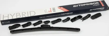 AVTOPRIBOR 252521590016 Щетка стеклоочистителя бескаркасная гибридная 400 мм (мульти 9 в 1)