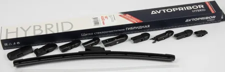 AVTOPRIBOR 252521590018 Щетка стеклоочистителя бескаркасная гибридная 450 мм (мульти 9 в 1)