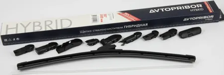 AVTOPRIBOR 252521590020 Щетка стеклоочистителя бескаркасная гибридная 500 мм (мульти 9 в 1)