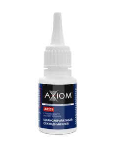 AXIOM AB201 Цианоакрилатный секундный клей 20 г