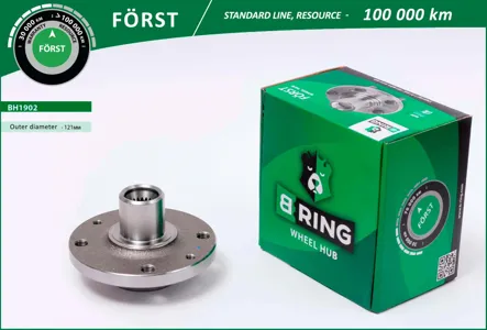 B-RING BH1902 Ступица без подшип.