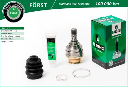 B-RING BIC1707 Шрус внутренний передний