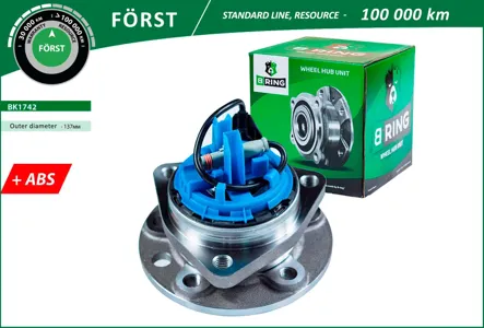 B-RING BK1742 Ступица с подшип. в сборе
