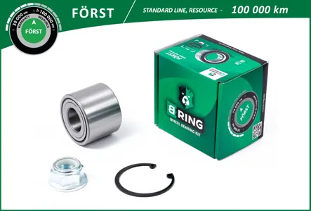 B-RING BK1909 Подшипник ступицы (задн. компл.) [25x55x43]